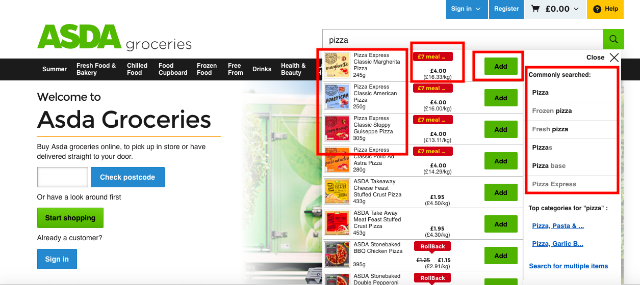 Asda’s Visual E-commerce Search – A Small Change Makes A Giant Leap Forward In Online Grocery