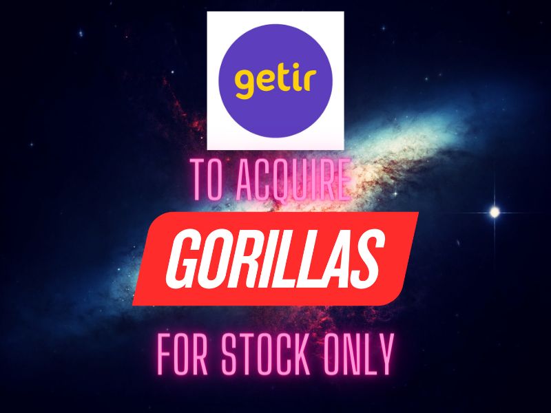 Getir plans to acquire Gorillas for stock only